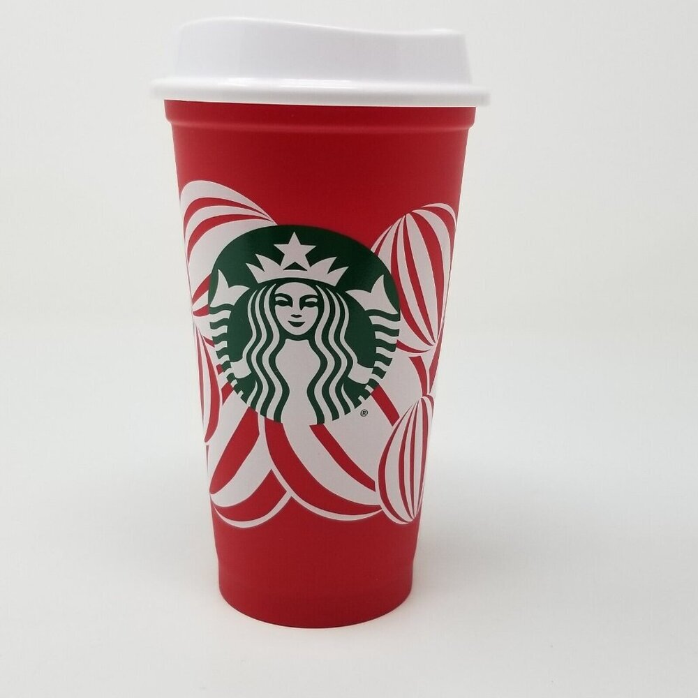 Starbucks 2024 Holiday Reusable Red Cup 16 oz -Christmas Holidays new with lid